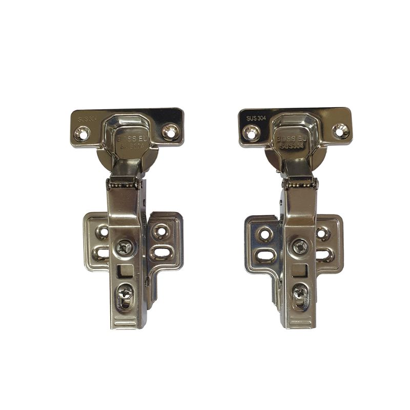 Bản lề inox 304 giảm chấn BossEU BS304-01B Bản lề inox 304 giảm chấn BossEU BS304-01B