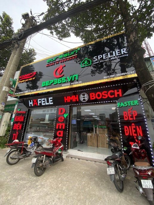 Cửa hàng bán bếp từ tại Centria Island Đồng Nai