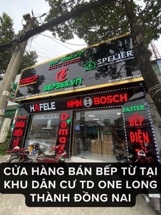 Cửa hàng bán bếp từ tại khu dân cư TD One Long Thành Đồng Nai