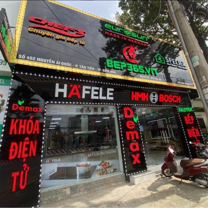 Cửa hàng bán bếp từ tại The Grand Villas Đồng Nai