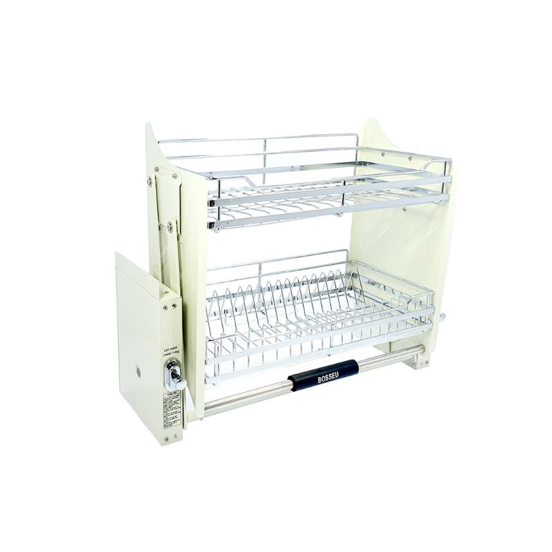 Giá bát nâng hạ inox mạ crom BossEU BS190D Giá bát nâng hạ inox mạ crom BossEU BS190D