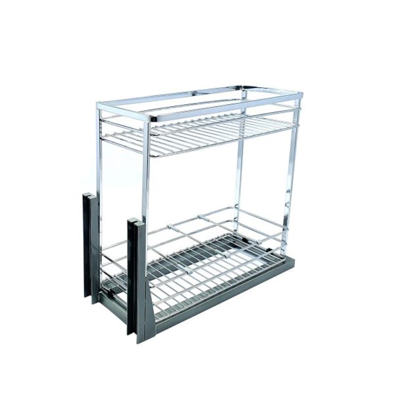 Giá gia vị inox 304 nan dẹt BossEU BS125G Giá gia vị inox 304 nan dẹt BossEU BS125G