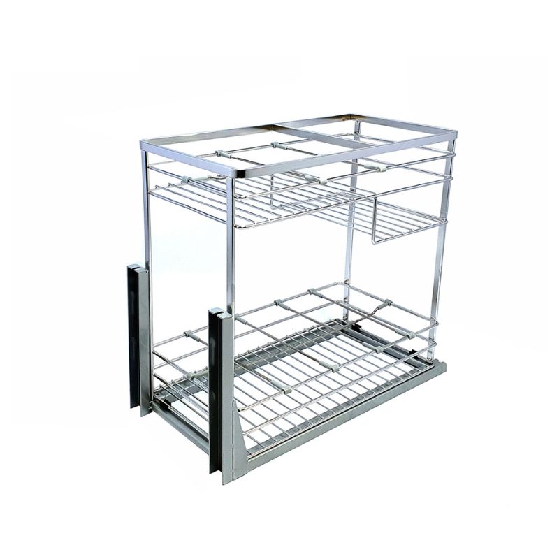 Giá gia vị inox 304 nan dẹt BossEU BS130G Giá gia vị inox 304 nan dẹt BossEU BS130G