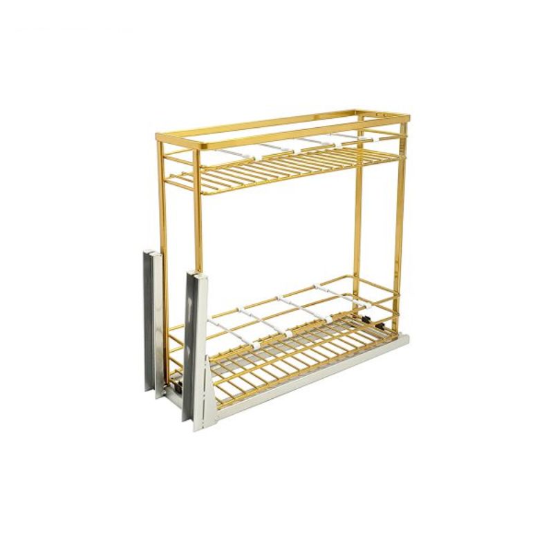 Giá gia vị inox 304 nan dẹt BossEU BS301.120G Giá gia vị inox 304 nan dẹt BossEU BS301.120G