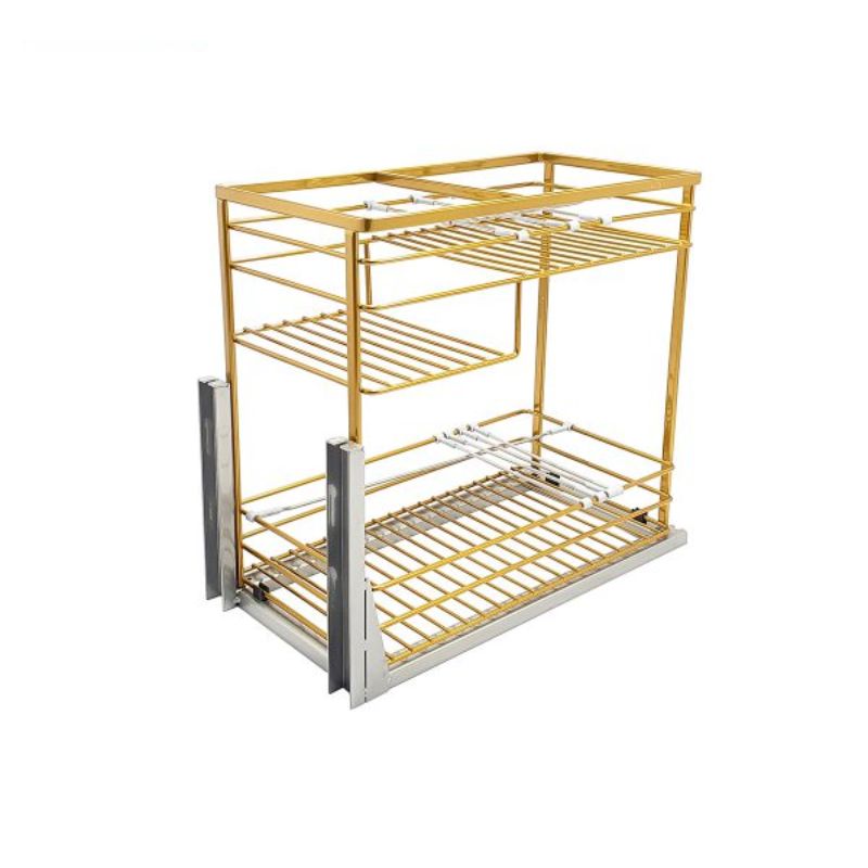 Giá gia vị inox 304 nan dẹt BossEU BS301.135G Giá gia vị inox 304 nan dẹt BossEU BS301.135G