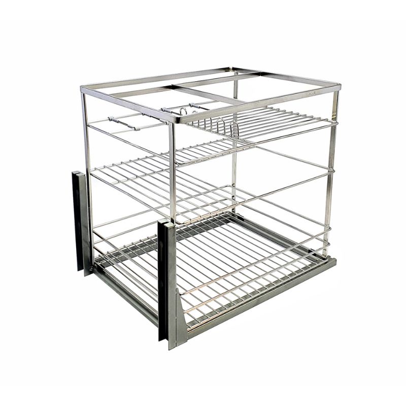 Giá gia vị inox 304 nan dẹt BossEU BS304.140GS Giá gia vị inox 304 nan dẹt BossEU BS304.140GS