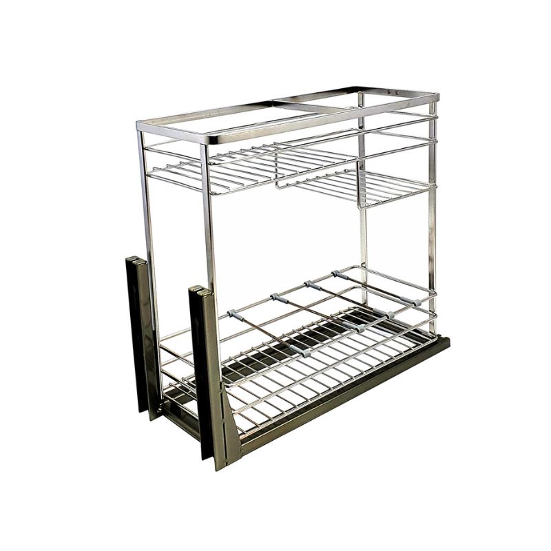 Giá gia vị inox 304 nan dẹt BossEU BS304.125GS Giá gia vị inox 304 nan dẹt BossEU BS304.125GS