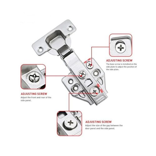 Bản lề inox 304 giảm chấn BossEU BS304A-3D 3 Hình ảnh bản lề inox 304 giảm chấn BossEU BS304A-3D