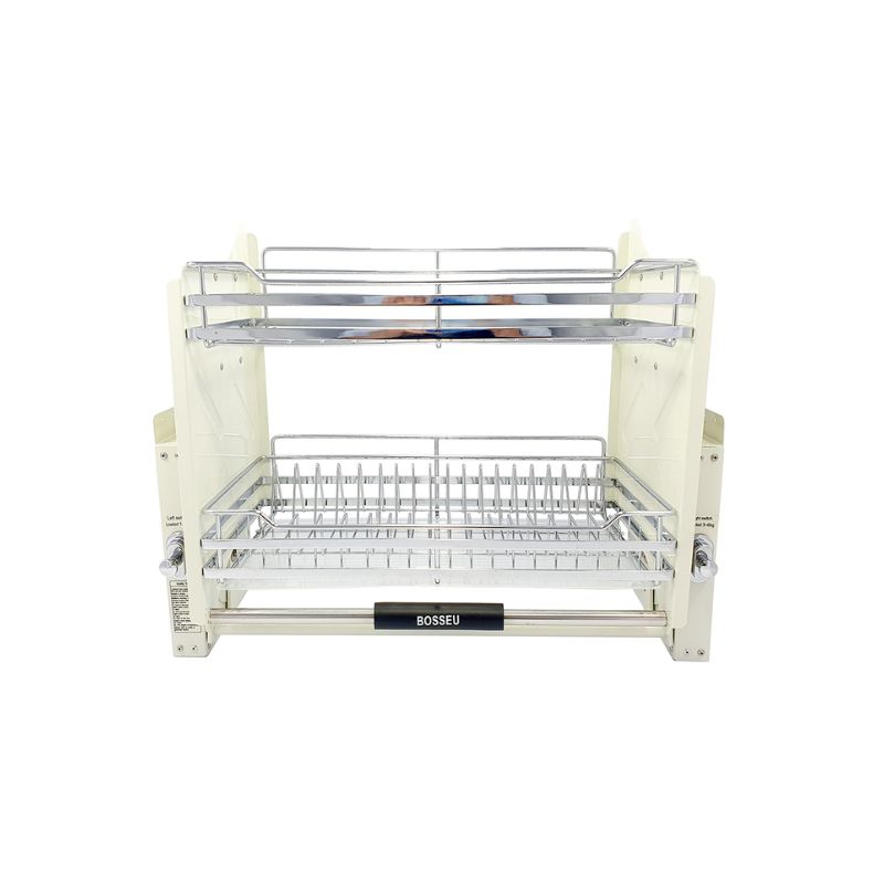 Hình ảnh giá bát nâng hạ inox mạ crom BossEU BS160D Hình ảnh giá bát nâng hạ inox mạ crom BossEU BS160D