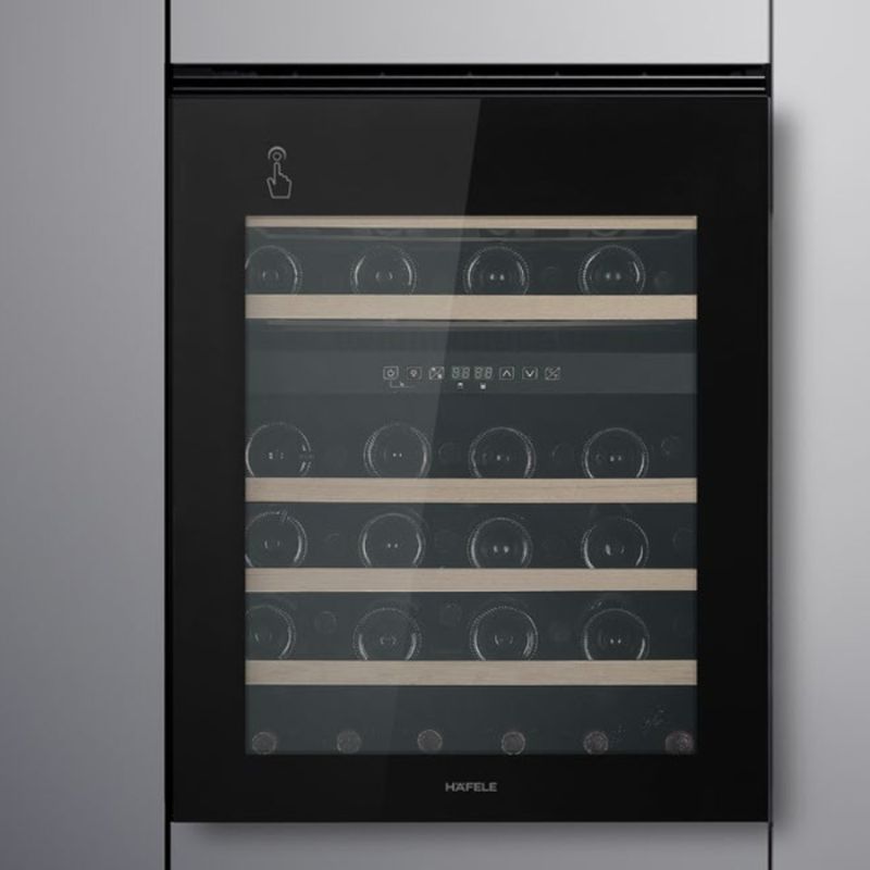 Hình ảnh tủ rượu Hafele HW-C129FB 533.17.011 lắp âm Hình ảnh tủ rượu Hafele HW-C129FB 533.17.011 lắp âm