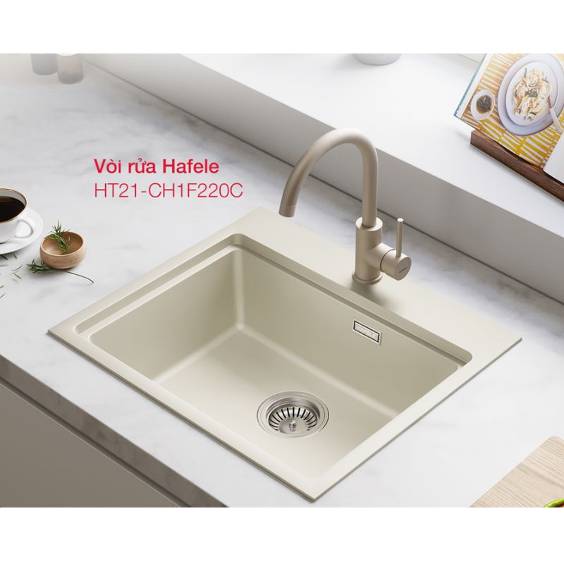 Hình ảnh vòi rửa bát nóng lạnh Hafele HT21-CH1F220C 577.56.200 Hình ảnh vòi rửa bát nóng lạnh Hafele HT21-CH1F220C 577.56.200