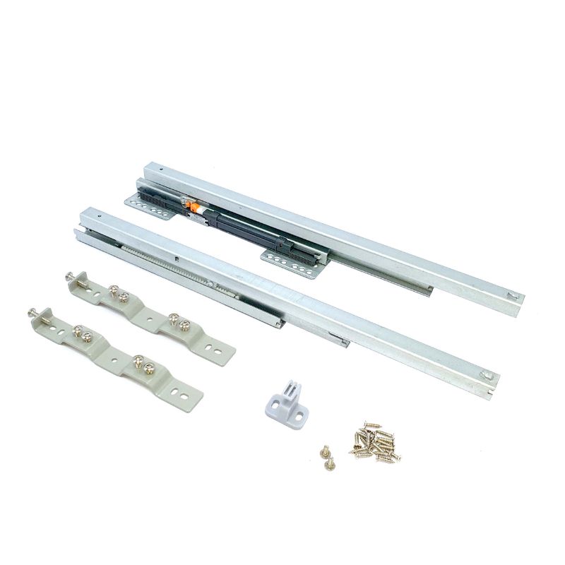 Ray trượt giá dao thớt inox mạ crom BossEU BS400D Ray trượt giá dao thớt inox mạ crom BossEU BS400D