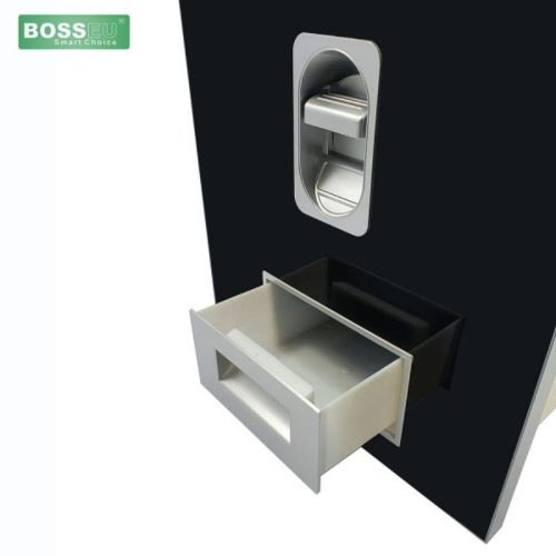 Thùng gạo gương nút nhấn BossEU BS250 Black 5 Vị trí lấy gạo thùng gạo gương nút nhấn BossEU BS250 Black