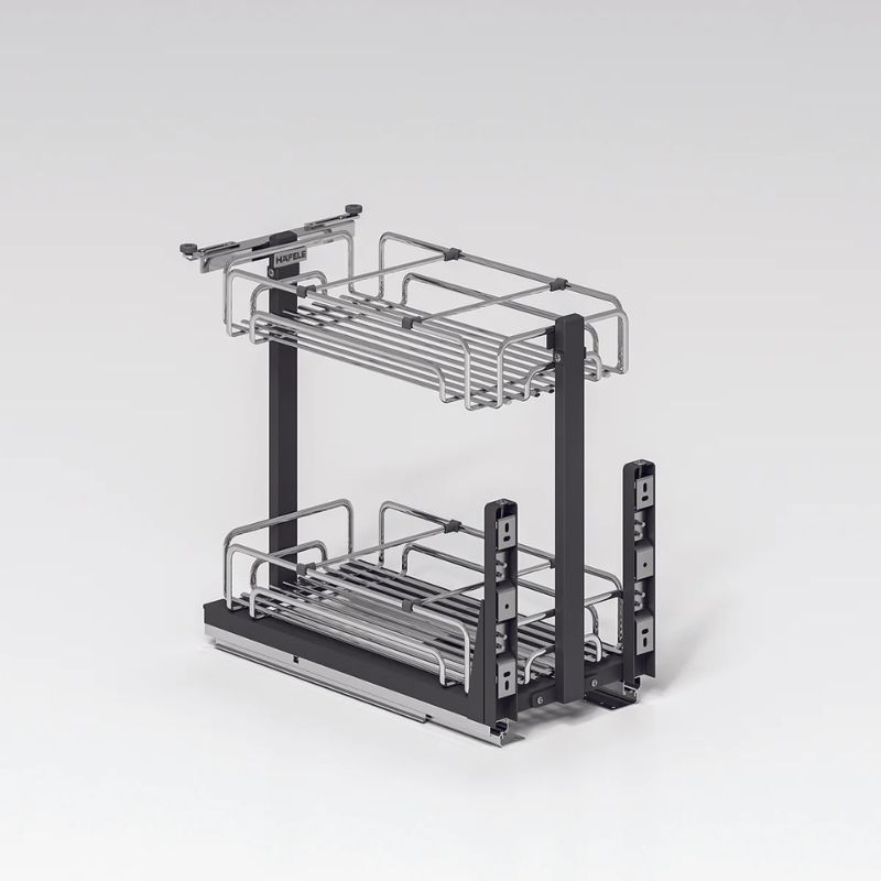 Ảnh giá gia vị Inox 304 Hafele Omero 547.10.066 450mm Ảnh giá gia vị Inox 304 Hafele Omero 547.10.066 450mm