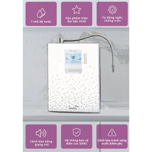 Máy lọc nước ion kiềm Ionpia ION 7300 4 Cấu tạo máy lọc nước ion kiềm Ionpia ION 7300