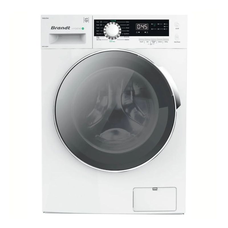 Máy giặt Brandt 12kg WFB124QWA cửa trước Máy giặt Brandt 12kg WFB124QWA cửa trước