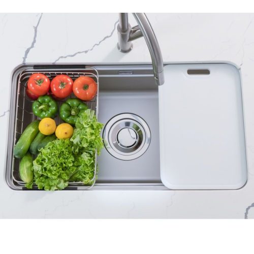 Chậu rửa bát đá 1 hố Konox KN8347SU Dekor Basic 5 Ảnh chậu rửa bát đá 1 hố Konox KN8347SU Dekor Basic