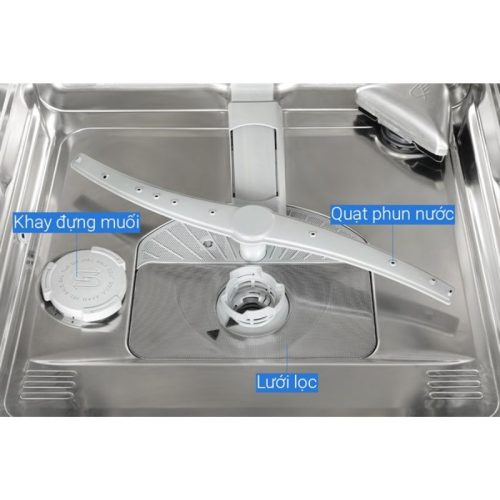 Máy rửa bát độc lập Bosch SMS6ZDI08E Serie 6 4 Khay kích thước máy rửa bát độc lập Bosch SMS6ZDI08E Serie 6