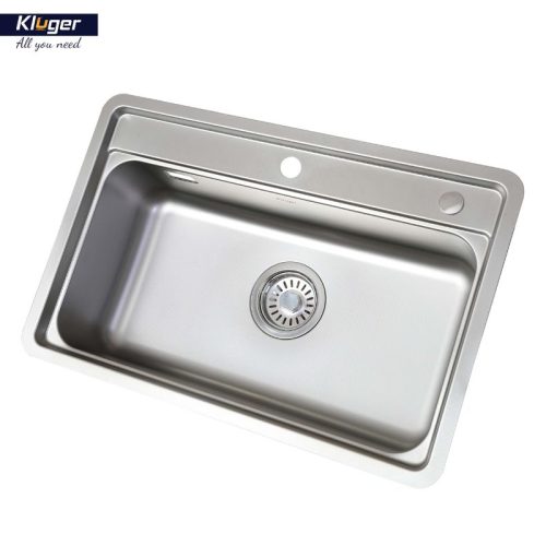 Chậu rửa bát 1 hố Kluger KW8101FS-S72 3 Ảnh chậu rửa bát 1 hố Kluger KW8101FS-S72