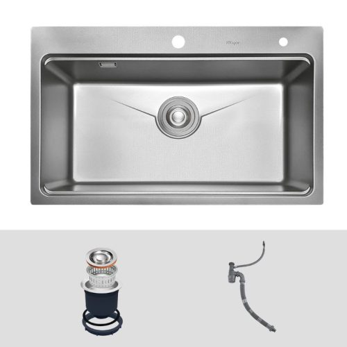 Chậu rửa bát 1 hố Kluger KW8181FS-S81 4 Ảnh chậu rửa bát 1 hố Kluger KW8181FS-S81