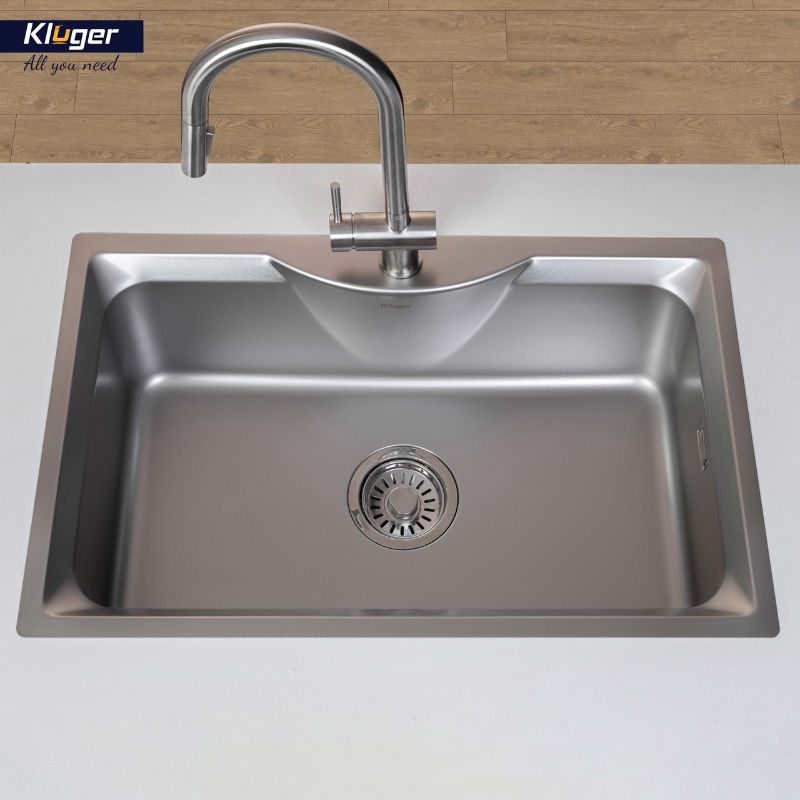 Ảnh chậu rửa bát 1 hố Kluger KW8191FS-S79 Ảnh chậu rửa bát 1 hố Kluger KW8191FS-S79