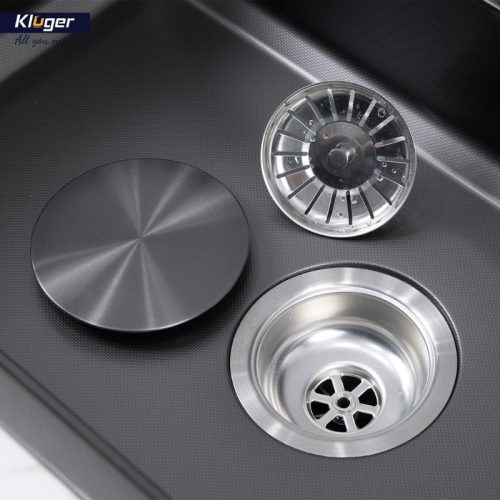 Chậu rửa bát 1 hố Kluger KWF8161FB-S76W 3 Ảnh chậu rửa bát 1 hố Kluger KWF8161FB-S76W