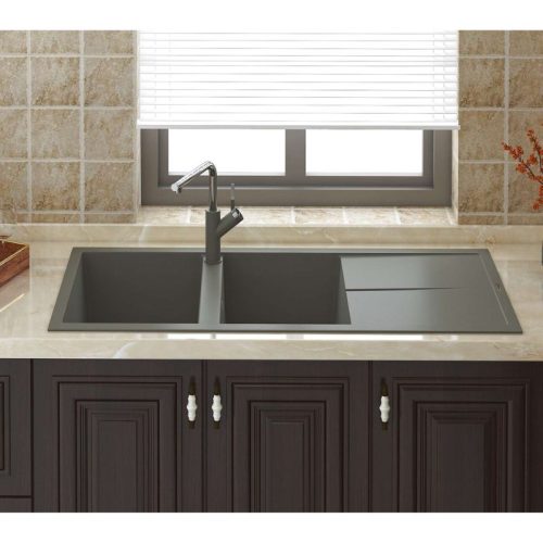Ảnh chậu rửa bát Granite Sink Livello Smart 1160 – Grey