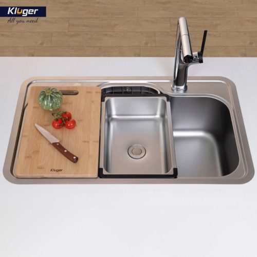 Chậu rửa nhỏ inox Kluger KSWB-402FS 4 Ảnh chậu rửa nhỏ inox Kluger KSWB-402FS