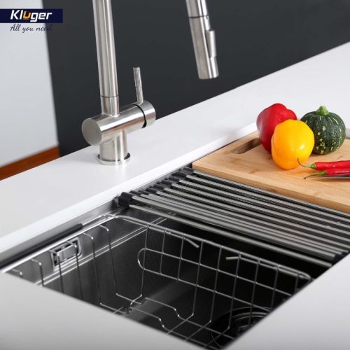 Giá để đồ inox Kluger KRM-02 3 Ảnh giá để đồ inox Kluger KRM-02