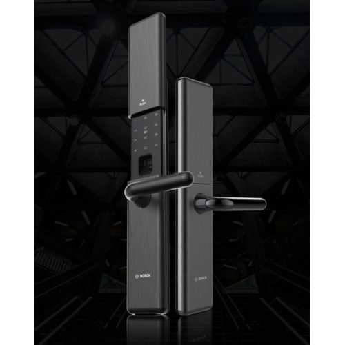 Khóa cửa vân tay Bosch ID80 EU Gray 4 anh khoa cua van tay bosch id80 eu gray
