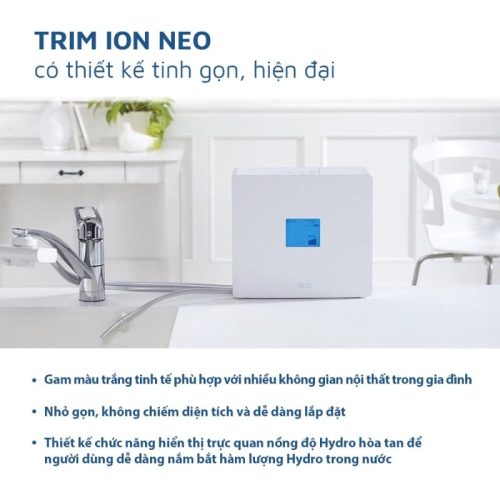 Máy lọc nước ion kiềm Trim ion NEO 3 Ảnh máy lọc nước ion kiềm Trim ion NEO