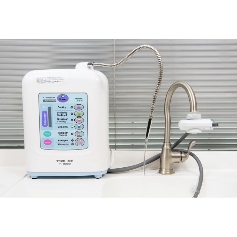 Ảnh máy lọc nước ion kiềm Trim Ion Ti9000 Ảnh máy lọc nước ion kiềm Trim Ion Ti9000