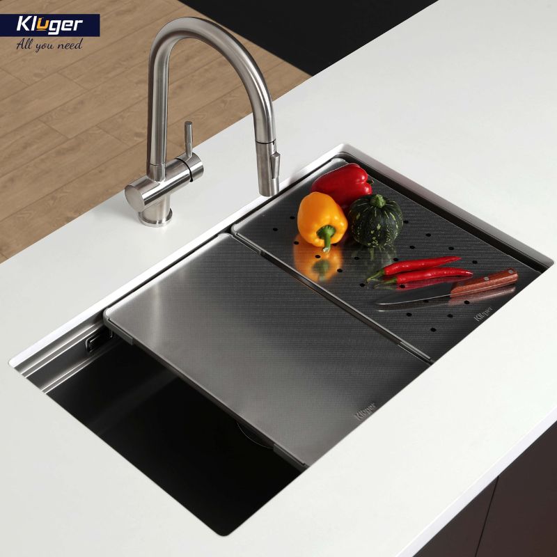 Ảnh thớt inox Kluger KCB-122FS Ảnh thớt inox Kluger KCB-122FS