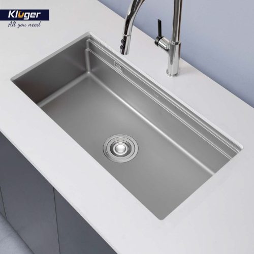 Chậu rửa bát 1 hố Kluger KWU8161FS-S86 4 Ảnh thực tế chậu rửa bát 1 hố Kluger KWU8161FS-S86