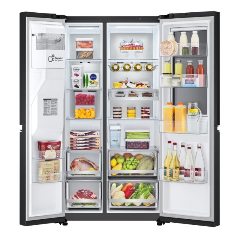 Ảnh thực tế tủ lạnh 2 cánh side by side 635 lít LG GR-X257BL ALBPEVN Ảnh thực tế tủ lạnh 2 cánh side by side 635 lít LG GR-X257BL ALBPEVN