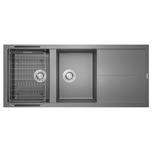 Chậu rửa bát Granite Sink Livello Smart 1160 – Grey