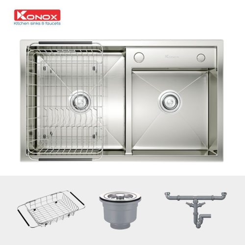 Chi tiết chậu rửa bát Konox Overmount Sink KN8248DO