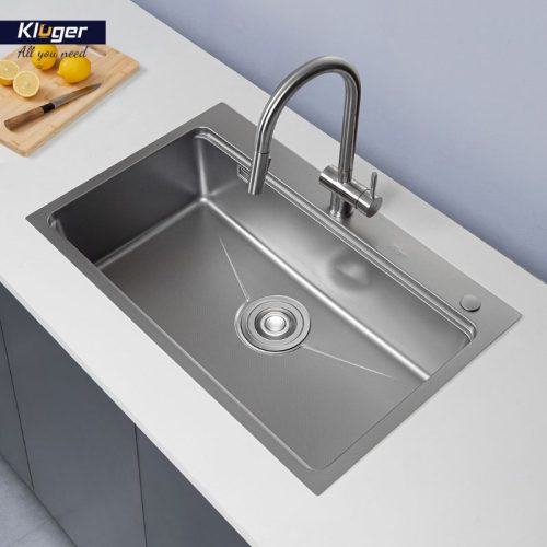 Chậu rửa bát 1 hố Kluger KW8181FS-S81 3 Hình ảnh chậu rửa bát 1 hố Kluger KW8181FS-S81