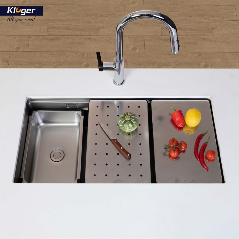 Hình ảnh thớt inox Kluger KCB-122FS Hình ảnh thớt inox Kluger KCB-122FS