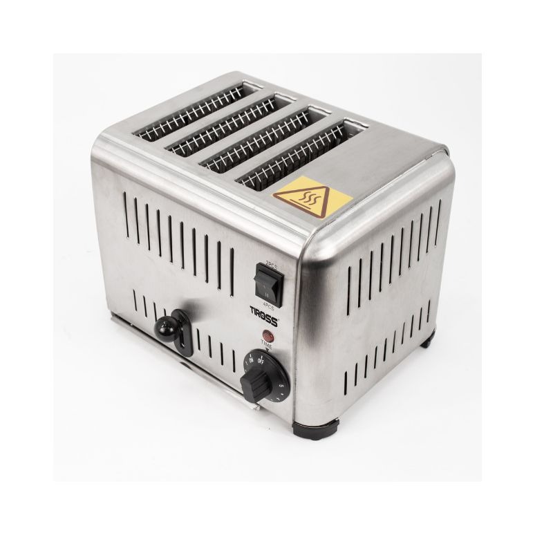 Lò nướng điện (kẹp nhảy 4 lát) Tiross TS9666 Lò nướng điện (kẹp nhảy 4 lát) Tiross TS9666