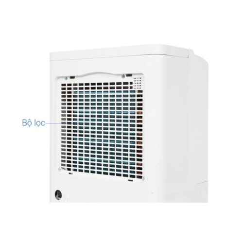 Mặt sau máy lọc không khí và hút ẩm Sharp DW-D12A-W