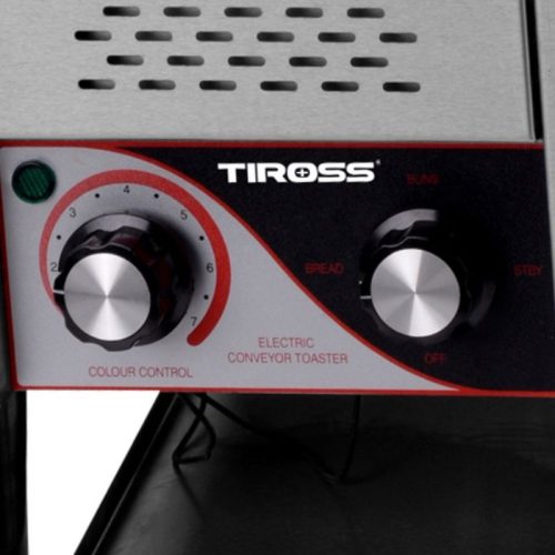 Lò nướng điện băng chuyền Tiross TS9664 4 Núm vặn lò nướng điện băng chuyền Tiross TS9664