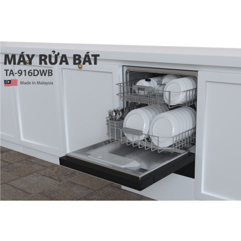 Ảnh máy rửa bát âm tủ Lorca TA 916DWB Ảnh máy rửa bát âm tủ Lorca TA 916DWB