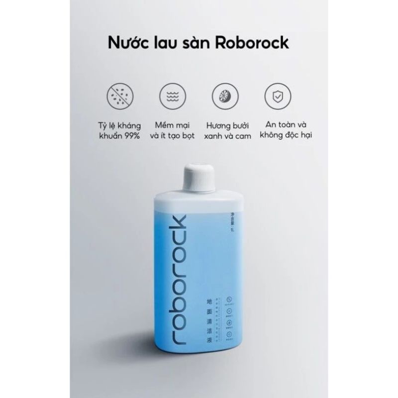 Ảnh nước lau sàn chuyên dụng Roborock 1L Ảnh nước lau sàn chuyên dụng Roborock 1L