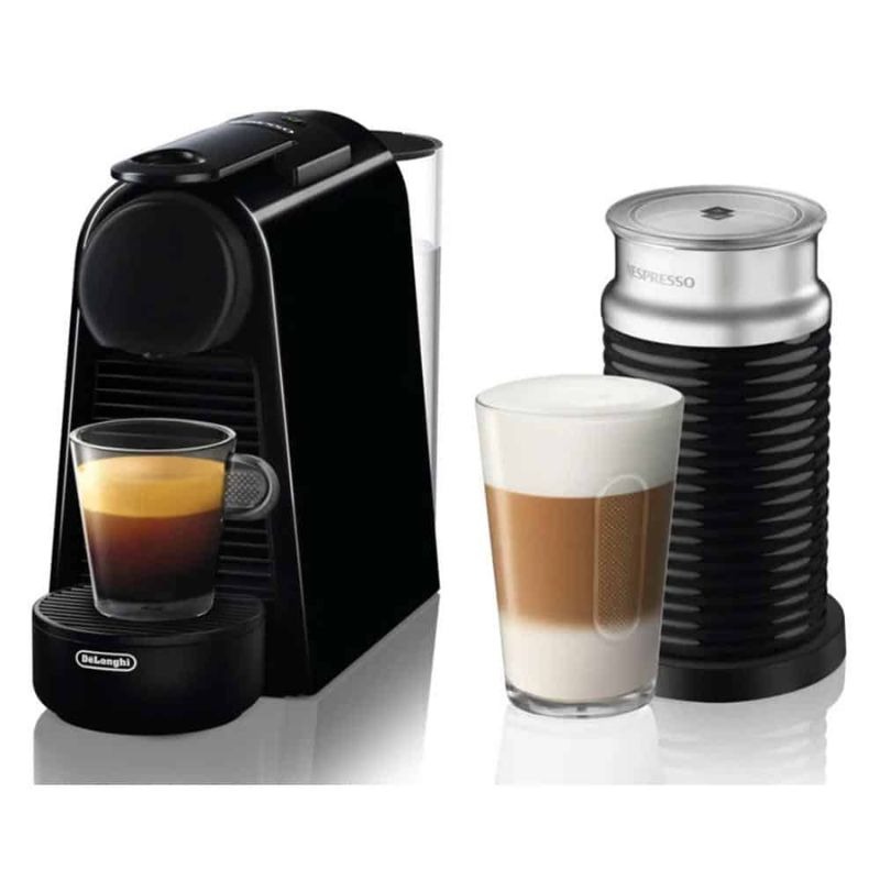 Ảnh thực tế máy pha cafe viên nén Delonghi Nespresso Essenza Mini EN 85.BAE Ảnh thực tế máy pha cafe viên nén Delonghi Nespresso Essenza Mini EN 85.BAE