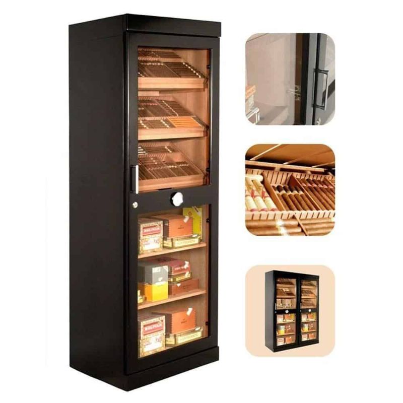 Ảnh tủ bảo quản Cigar điện tử Adorini Roma 325 Màu Đen Ảnh tủ bảo quản Cigar điện tử Adorini Roma 325 Màu Đen