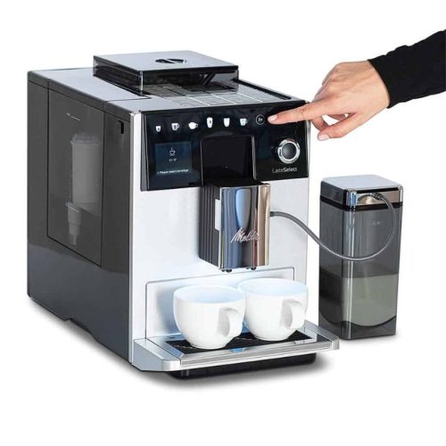 Máy pha cafe tự động Melitta Latte Select Silver 4 Bảng điều khiển máy pha cafe tự động Melitta Latte Select Silver