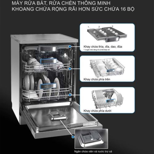 khay may rua bat doc lap spelier sp 16dwkt b