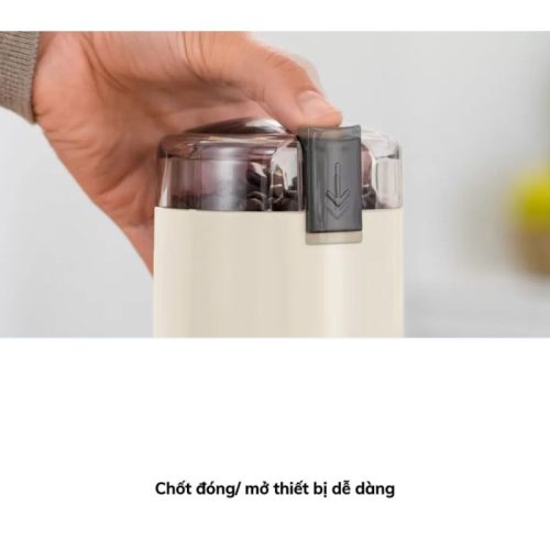 Máy xay cafe cầm tay Bosch TSM6A017C Màu Kem 5 Khóa bấm máy xay cafe cầm tay Bosch TSM6A017C Màu Kem