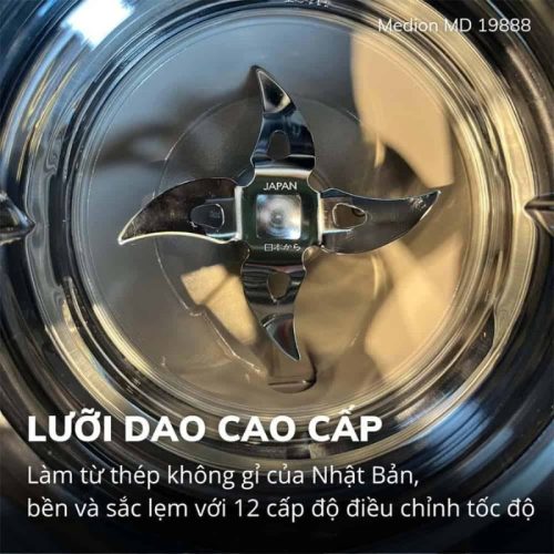 Máy làm sữa hạt tự động Medion MD 19888 4 Lưỡi dao máy làm sữa hạt tự động Medion MD 19888
